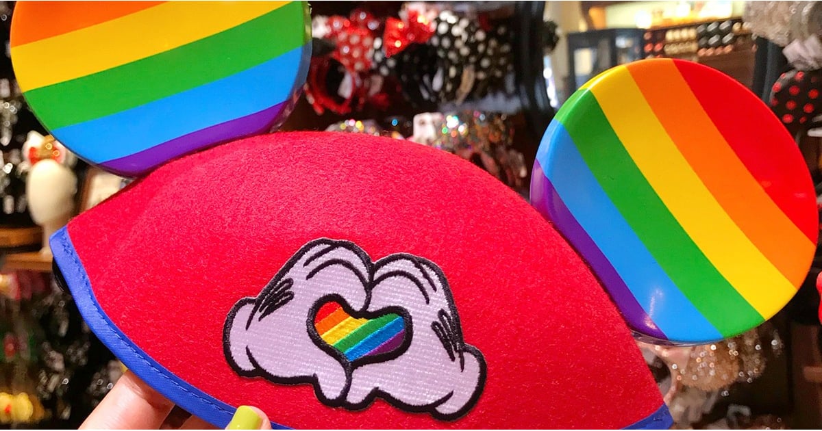 Disney Rainbow Mickey Ears For Pride Month 2018 POPSUGAR Love Sex
