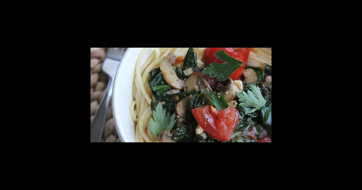 LowCalorie White Wine Spaghetti Recipe POPSUGAR Fitness