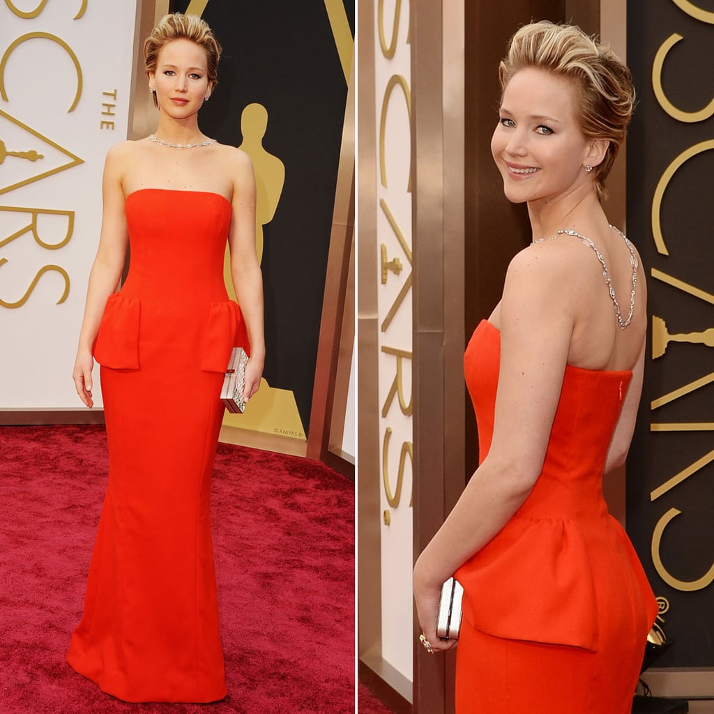 Jennifer Lawrence Oscars Dress
