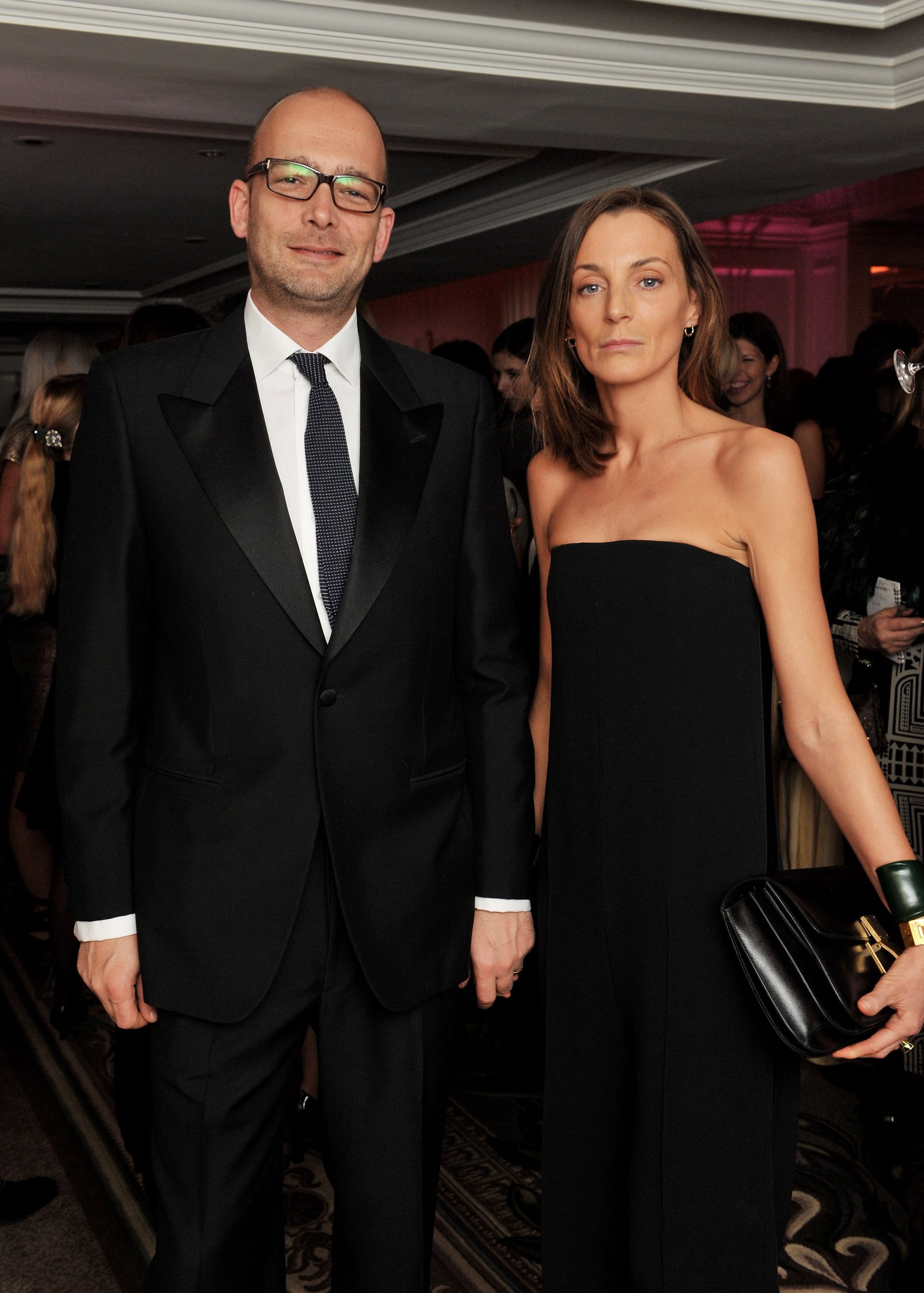 Phoebe Philo with friendly, fun, Husband Max Wigram 
