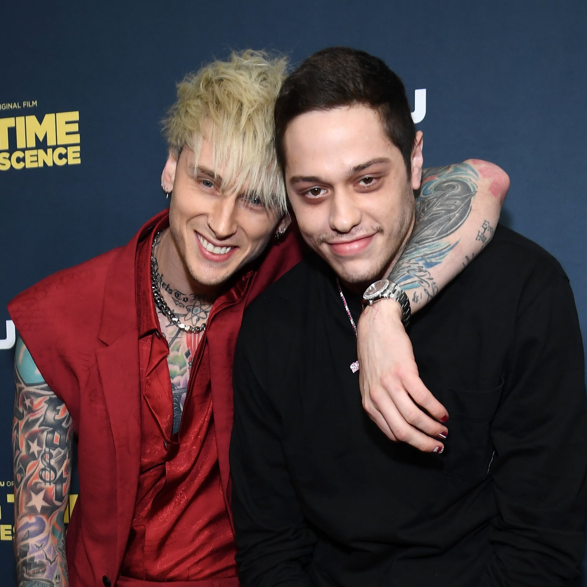 Are mgk and pete davidson still friends?