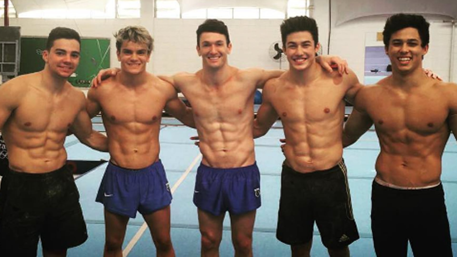 Brazil S Hot Men S Gymnastics Team Video Ps Love