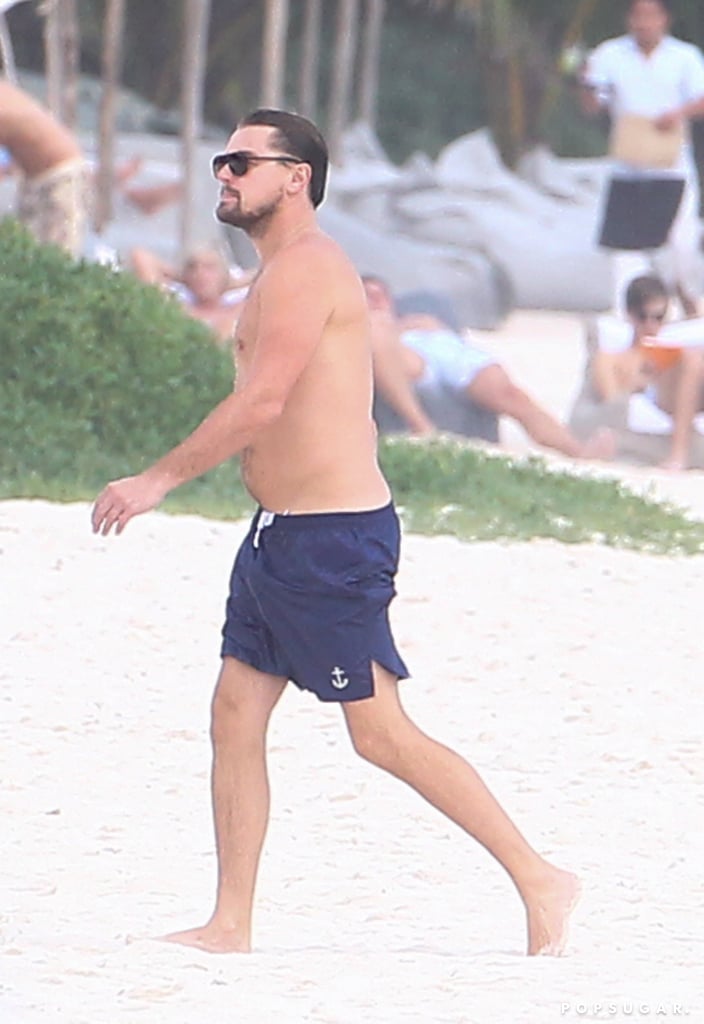 Leonardo Dicaprio Shirtless In Mexico Pictures December Popsugar Celebrity Photo