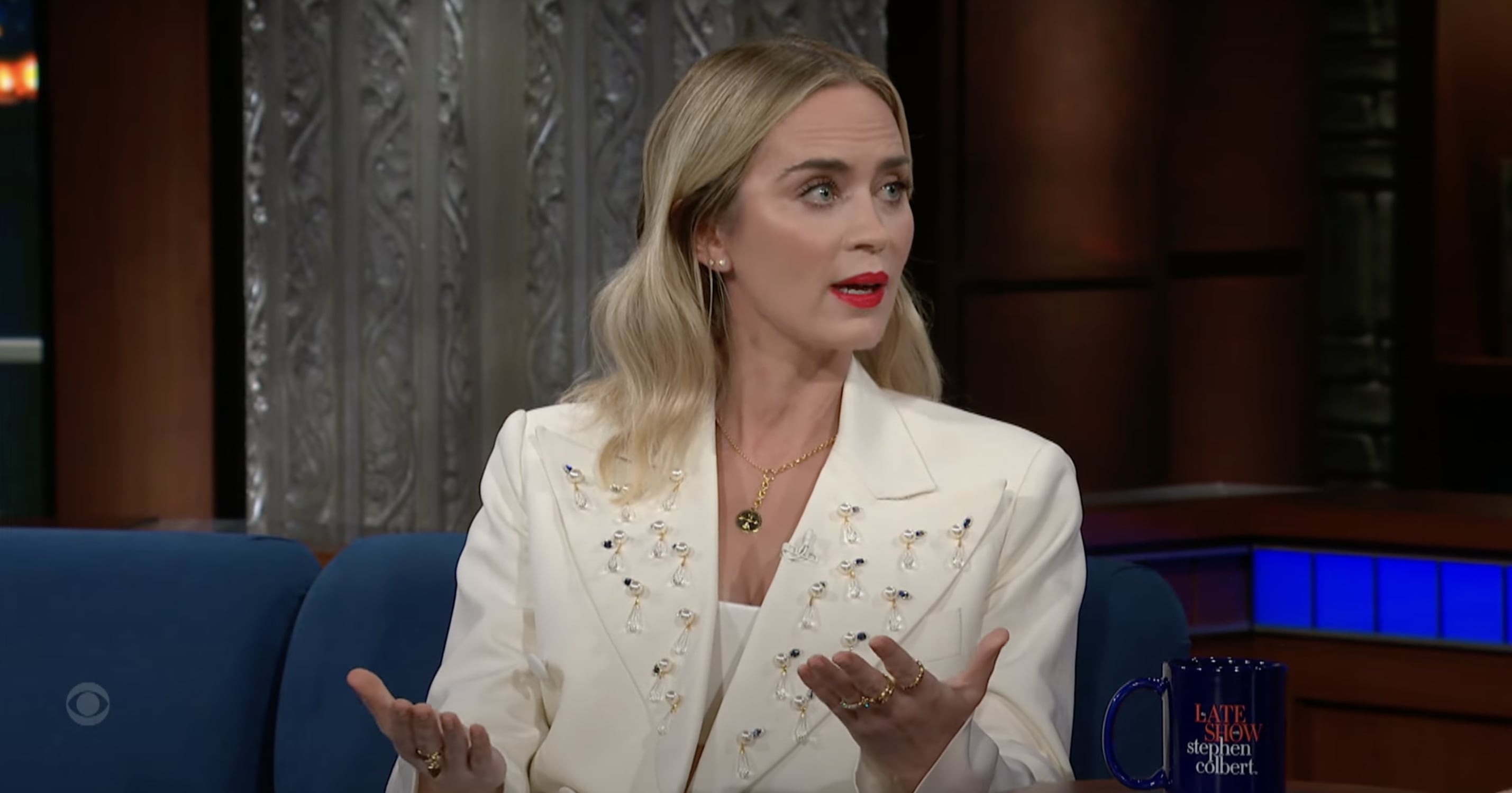 Emily Blunt On In Law Stanley Tucci S Sex Symbol Status Ps Celebrity