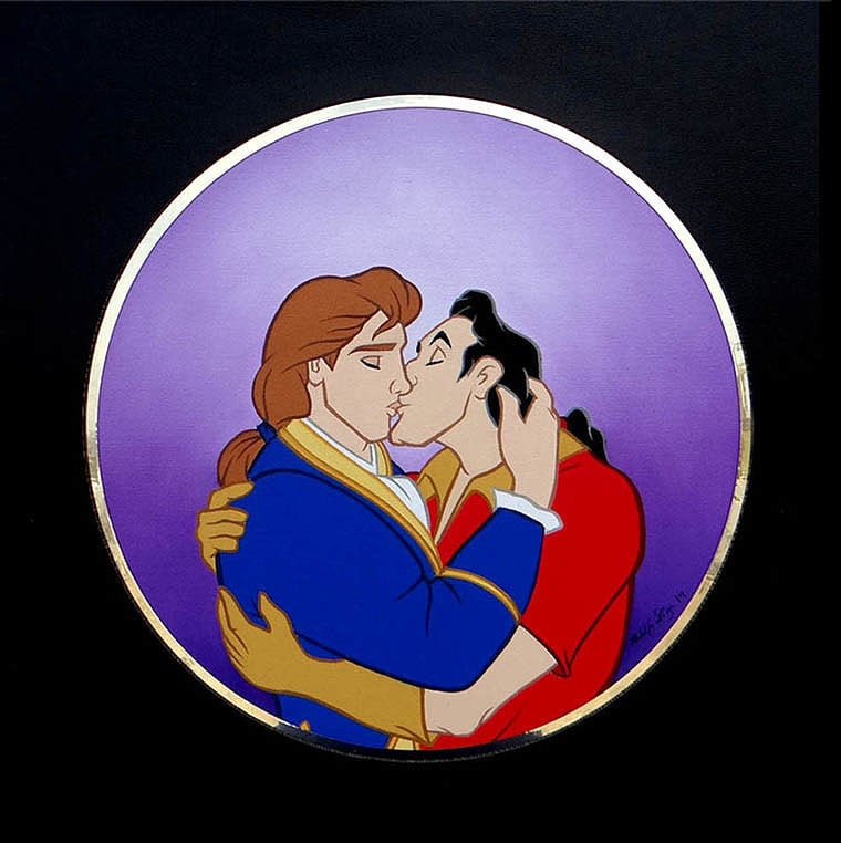 Prince Adam And Gaston Gay Disney Characters Popsugar Love Sex