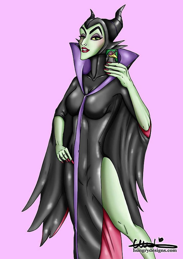 Maleficent Disney Selfies Art Popsugar Love Sex Photo
