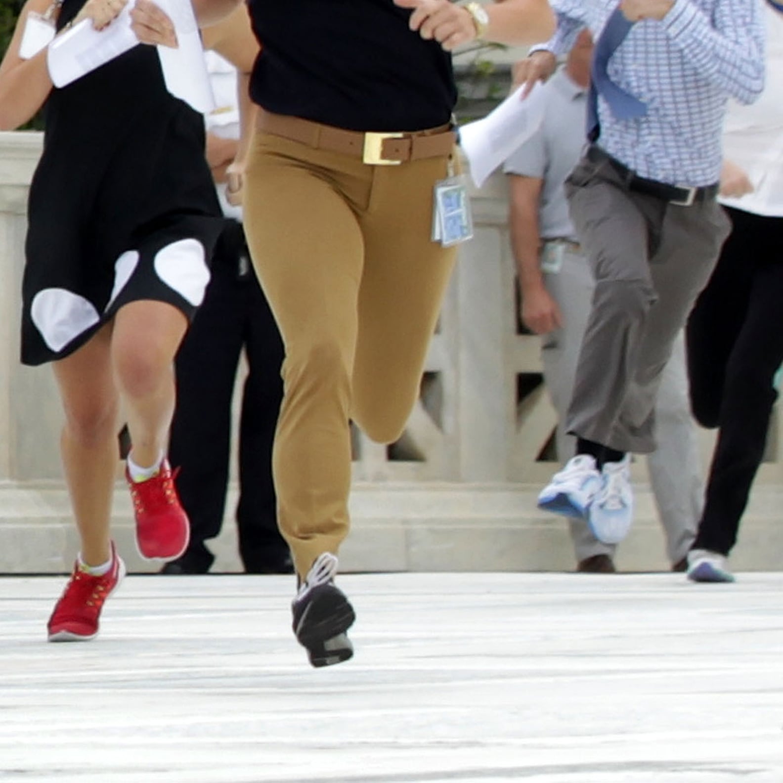 Interns Running To Deliver News Of Gay Marriage Legalization Ps Celebrity