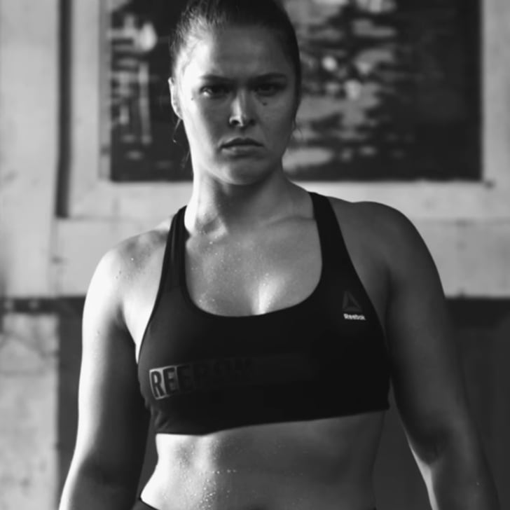 Ronda Rousey Perfect Never Reebok Commercial Popsugar Fitness