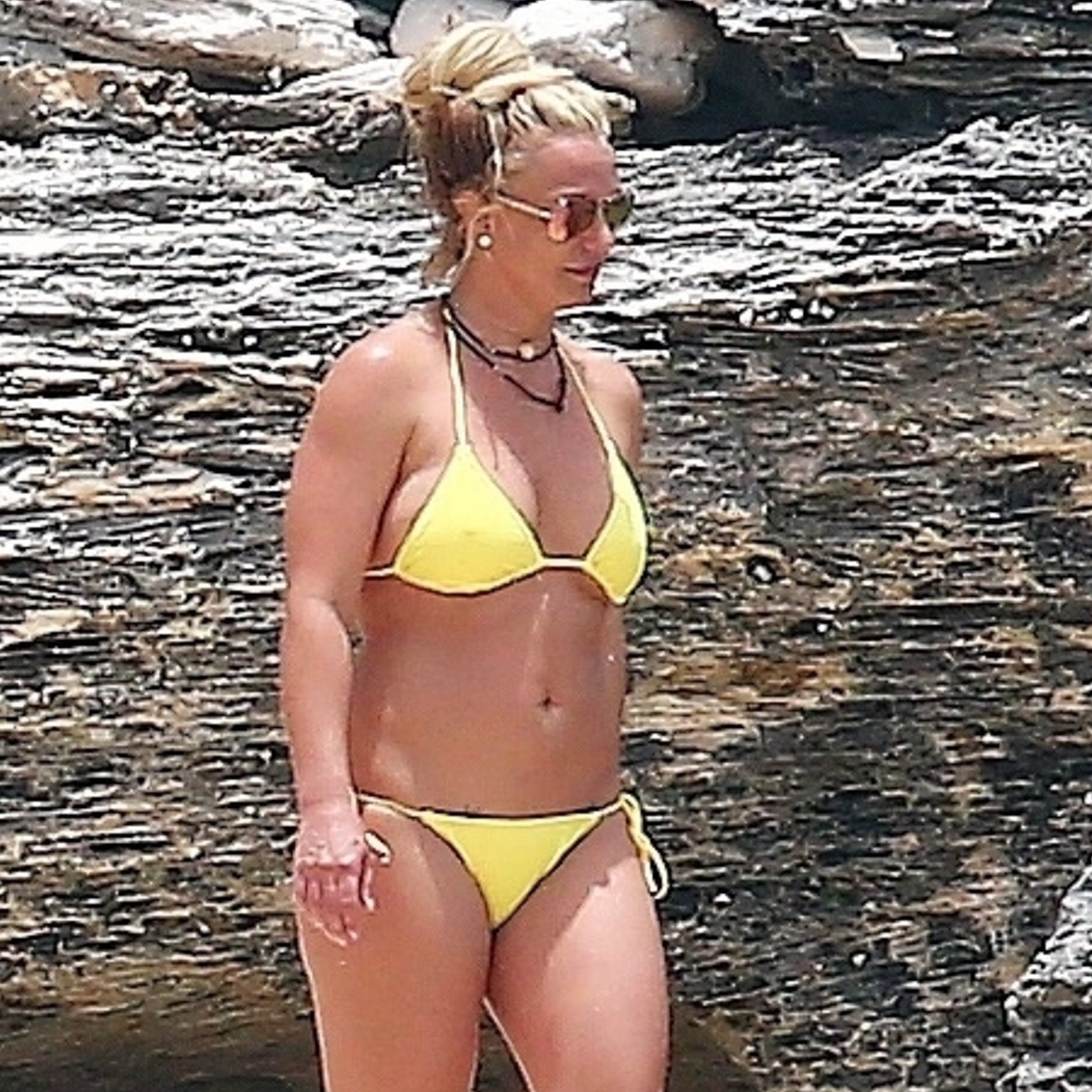 Britney spears bikini beach august