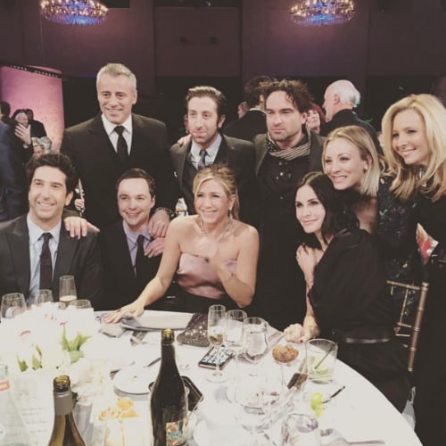 Kaley Cuoco Shares Photo of Friends Reunion