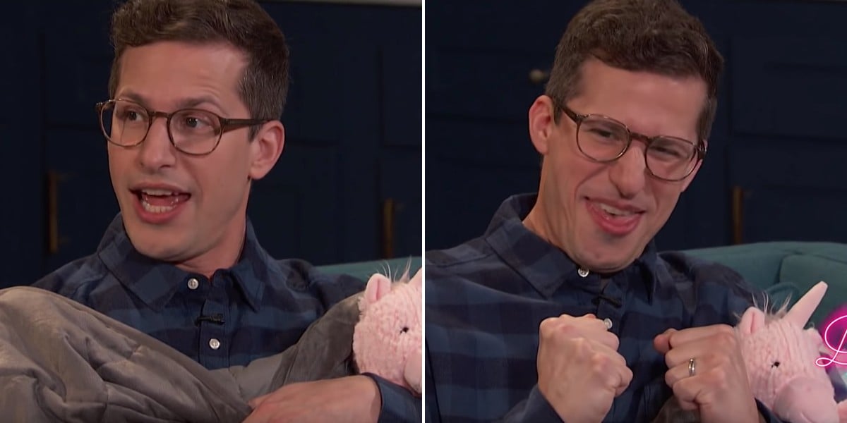 Andy Samberg Talks Being A Sex Symbol On Busy Tonight PS Celebrity