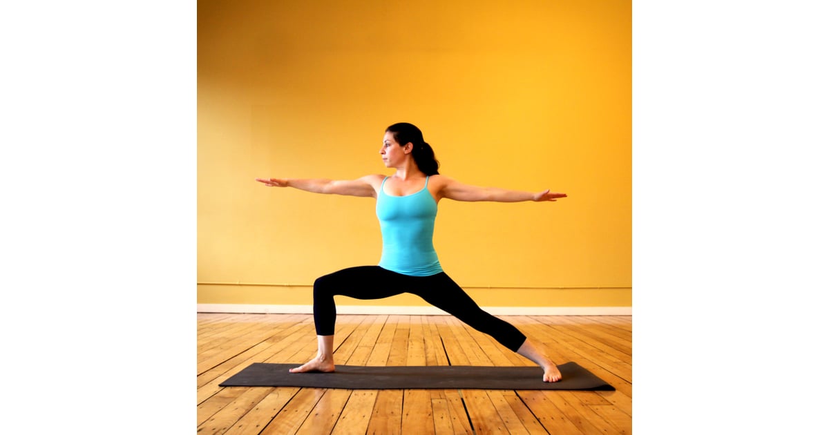 Warrior Yoga Sequence For Thighs Popsugar Fitness Photo