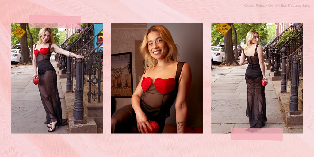 I Tried The Naked Dress Trend In A Completely Sheer Outfit Popsugar Fashion