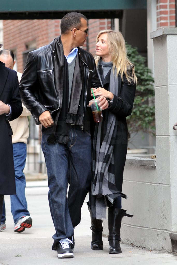 Pictures of Cameron Diaz and Alex Rodriguez Back in NYC POPSUGAR