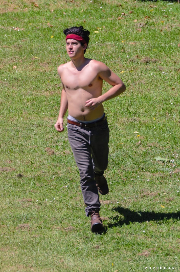 Cole Sprouse And Kj Apa Shirtless In New Zealand Popsugar Celebrity Photo