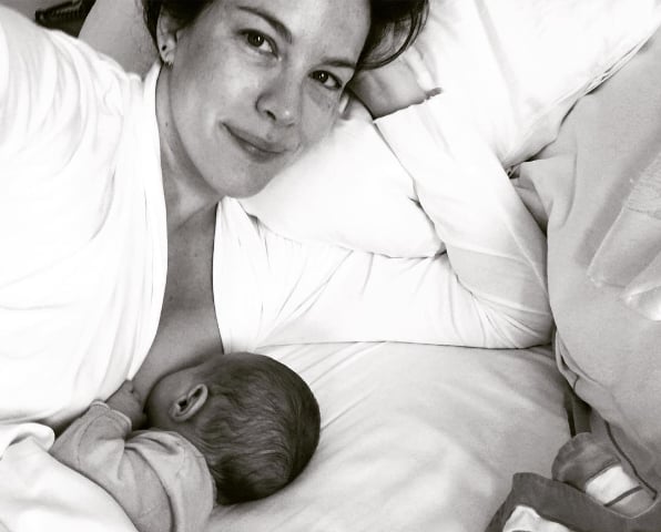 Celebrity Moms Breastfeeding Photos Popsugar Moms 