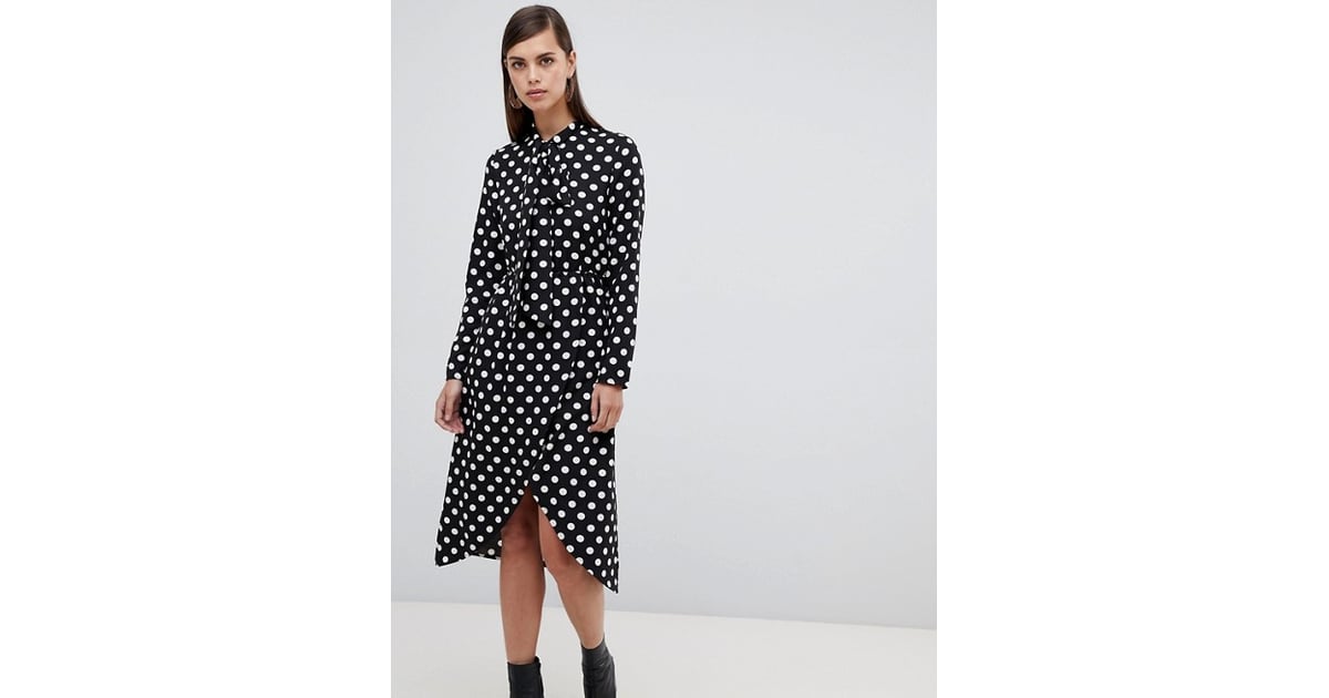 Unique Polka Dot Pussy Bow Midi Dress Kate Middleton S Polka Dot Dress By Alessandra Rich