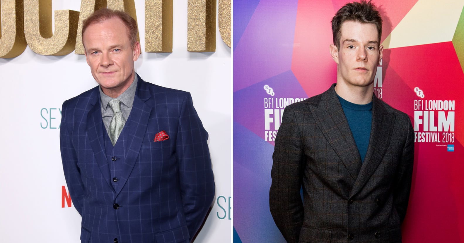 Sex Education S Michael And Adam Groff Casting Reactions Popsugar Entertainment