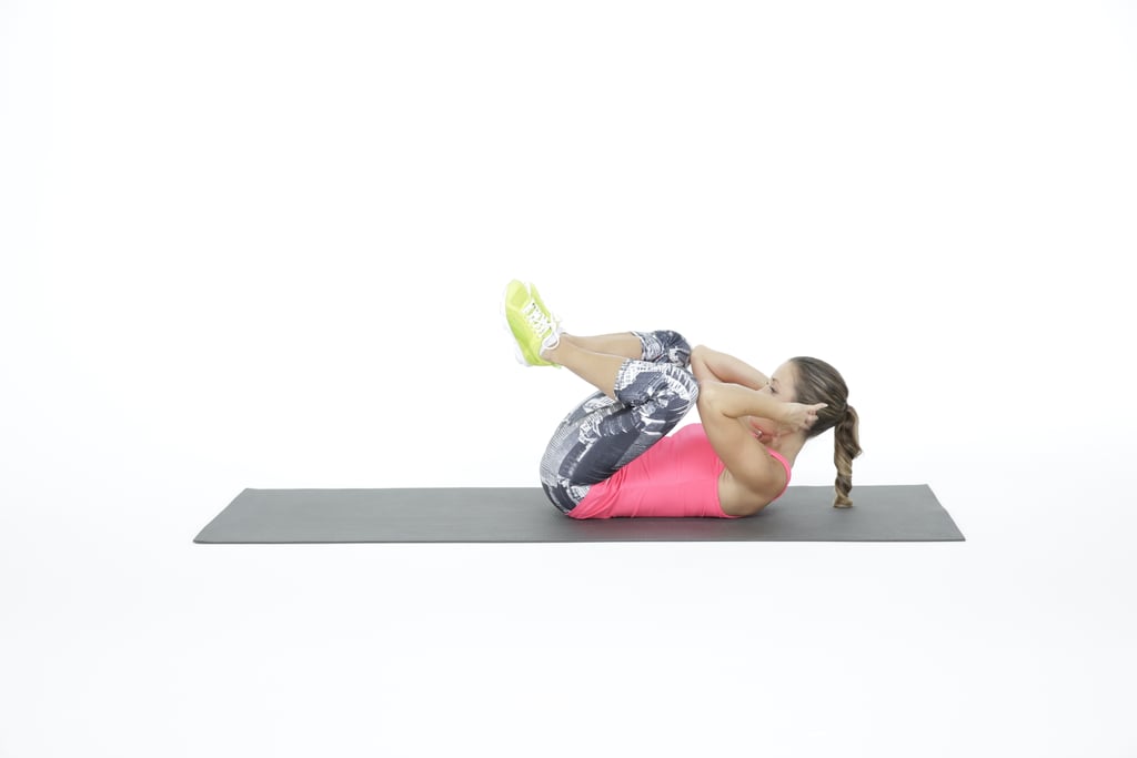 Double Crunch Easy Move Abs Workout Popsugar Fitness Photo
