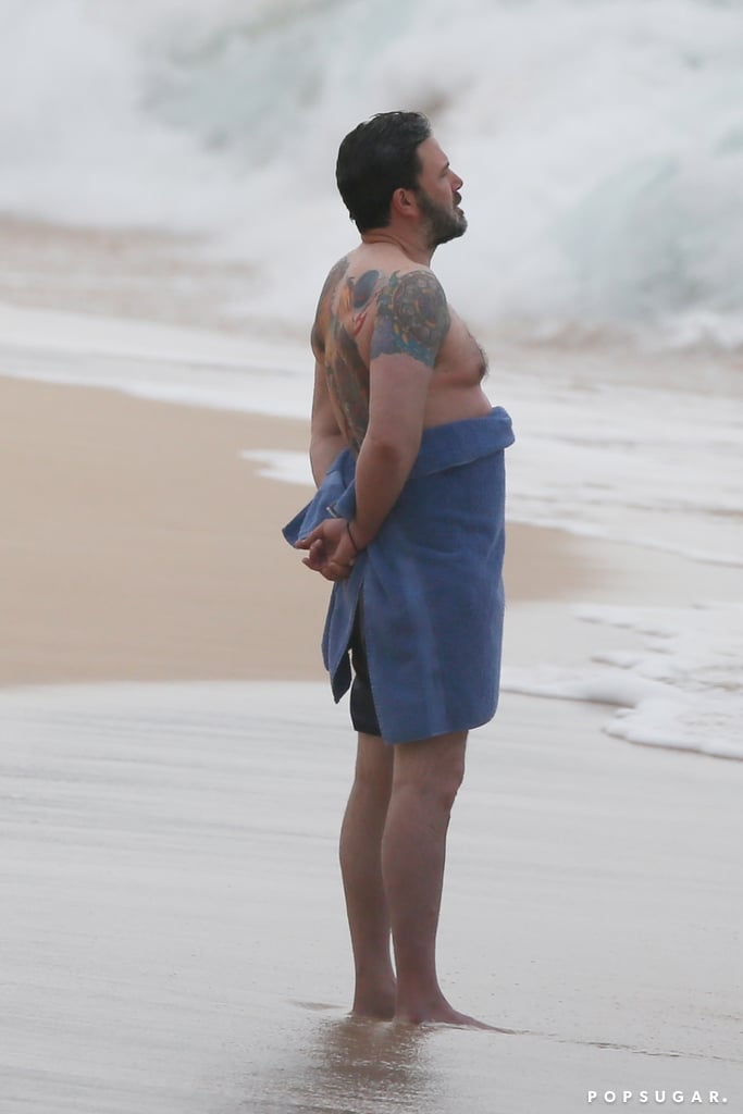Ben Affleck Shirtless In Hawaii March Popsugar Celebrity Photo