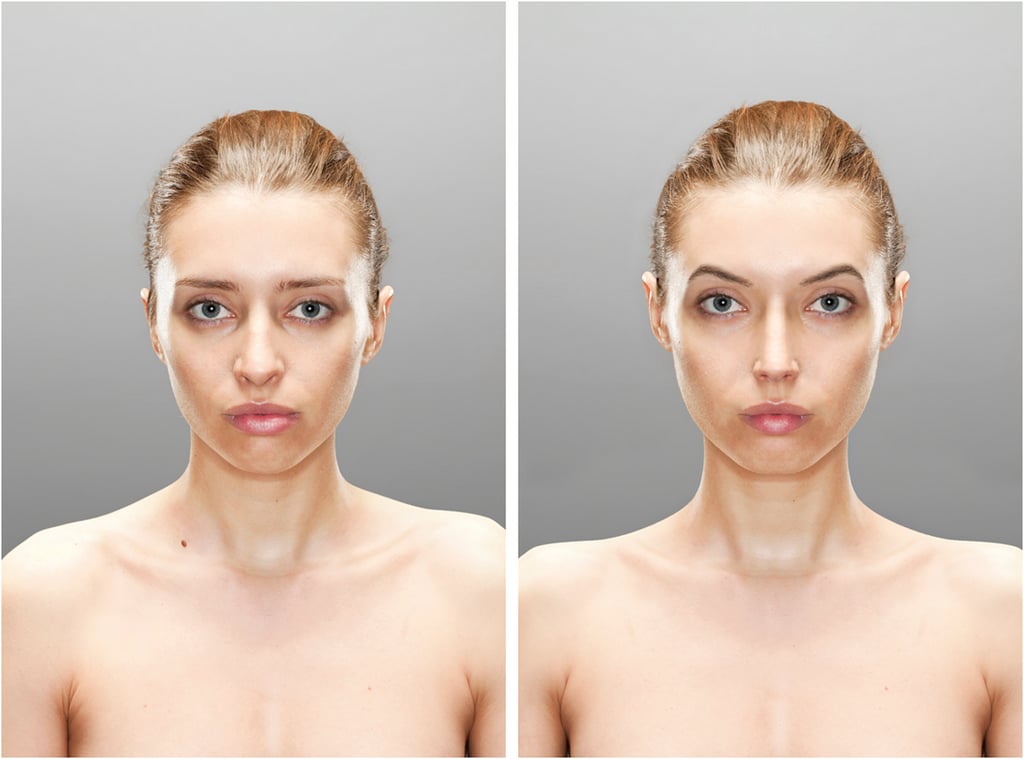 Photoshop Ideal Face Experiment Popsugar Beauty