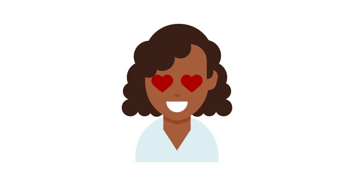 Makeup, Beauty, Hair & Skin | These Curly Hair Emoji Just ...