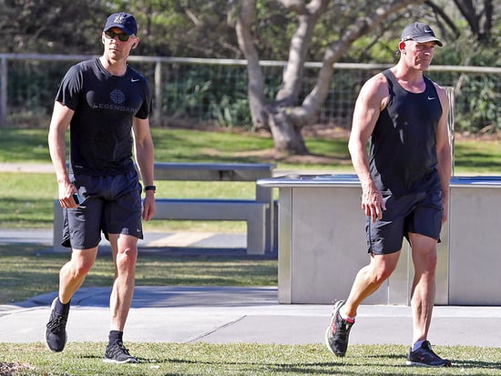 Tom Hiddleston Goes for a Run (Sans Taylor Swift) After Touching Down in Australia