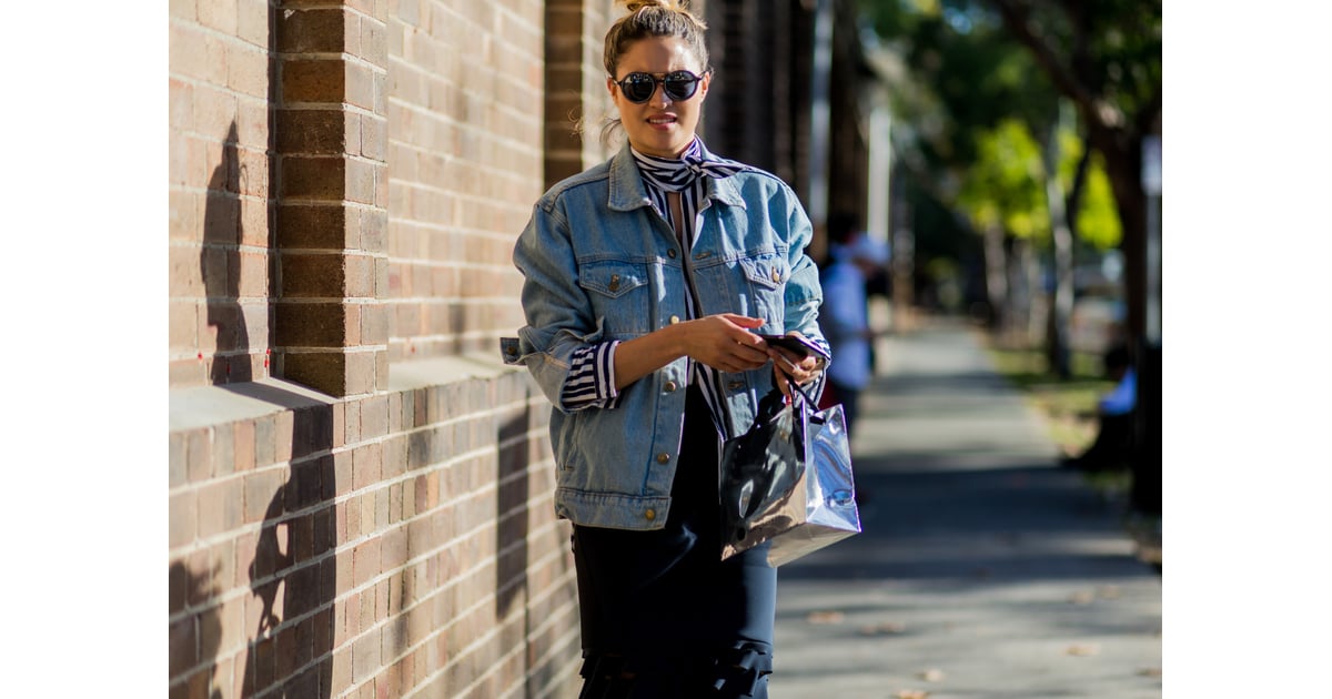 2019 year - 10 Ways to Wear Denim and Stripes 2019 year