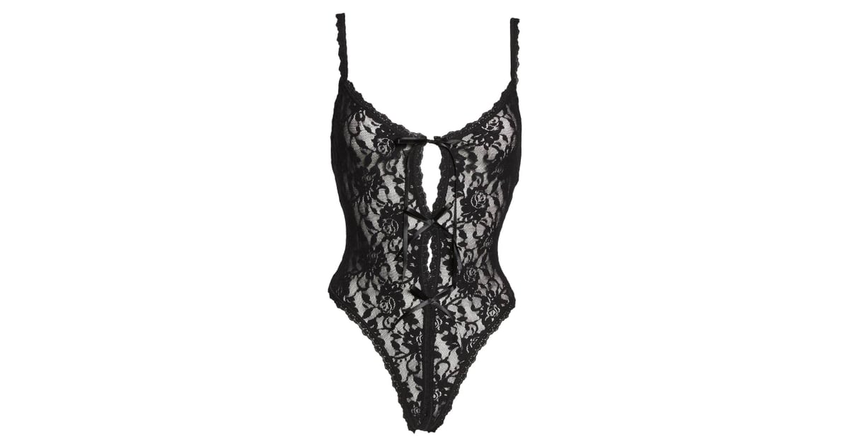 Hanky Panky Open Gusset Teddy Comfortable Lingerie Popsugar Fashion
