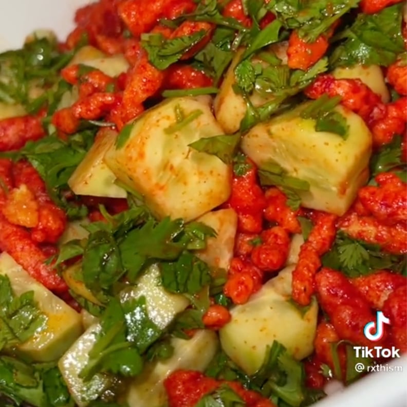 How To Make Hot Cheetos Salad From Tiktok Videos Ps Food