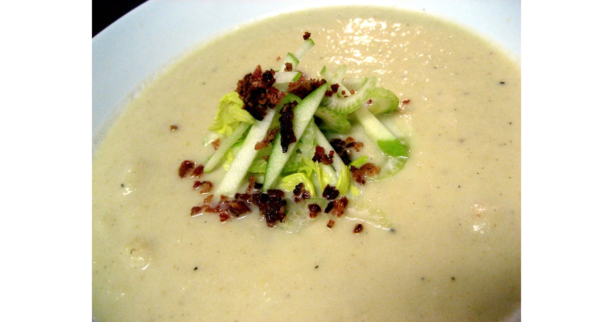 Soup's On Celery Root Soup With Bacon and Apple POPSUGAR Food