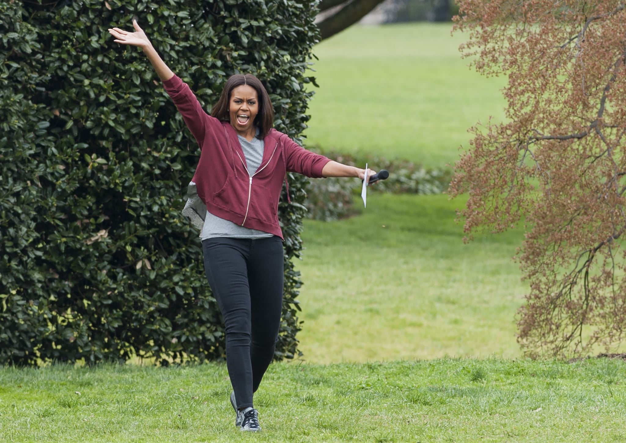 When She Proved Every Woman Should Have a Cozy Sweatshirt in Her Closet