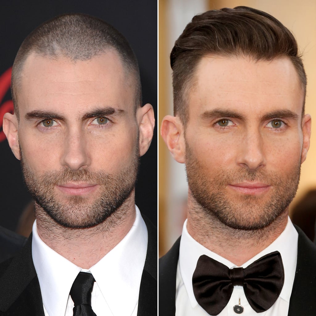 Male Celebrities With Hair vs. Shaved Heads POPSUGAR Beauty UK