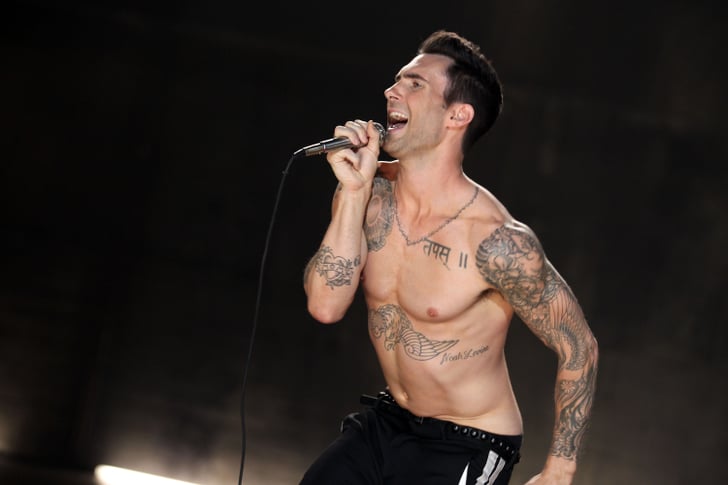 Adam Levine Shirtless Pictures Popsugar Celebrity Uk Photo