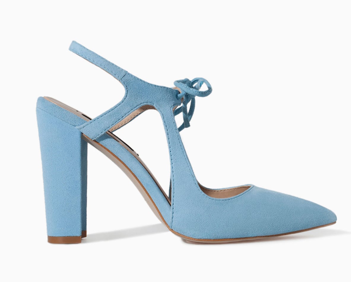 light blue heels