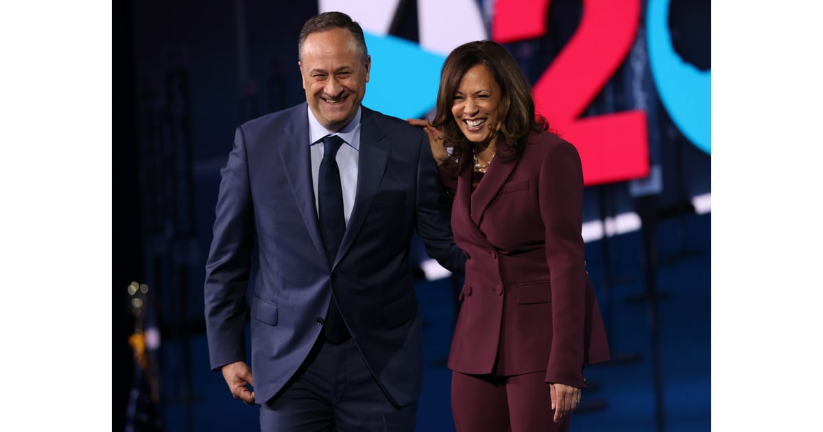 Kamala Harris And Doug Emhoff S Cutest Pictures Popsugar Celebrity