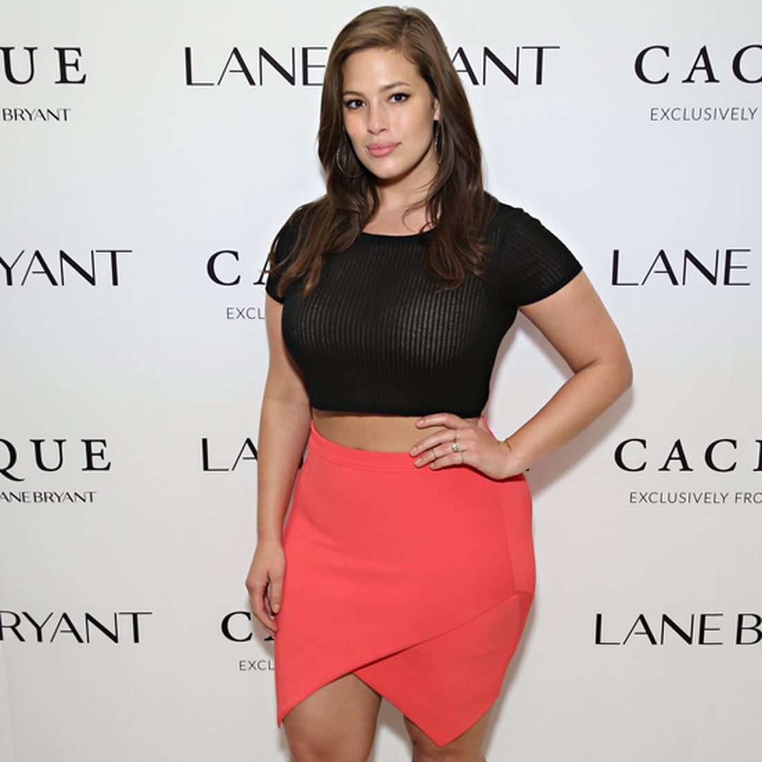 Ashley Graham Launching Shades Of Grey Lingerie Line Popsugar Fashion