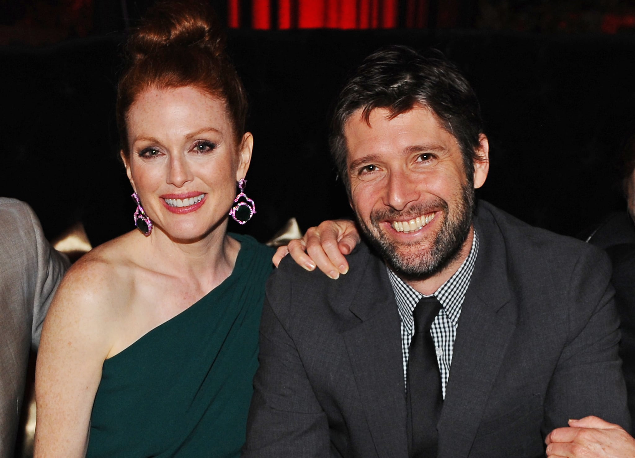 Julianne Moore and her husband Bart Freundlich partied at a private