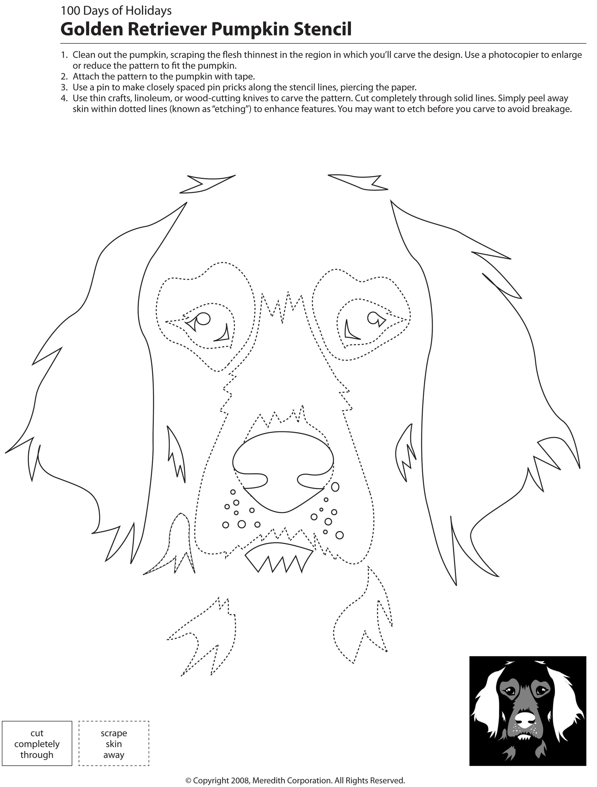 Dogs Cats And Other Pets 22 Downloadable Dog Breed Pumpkin Stencils