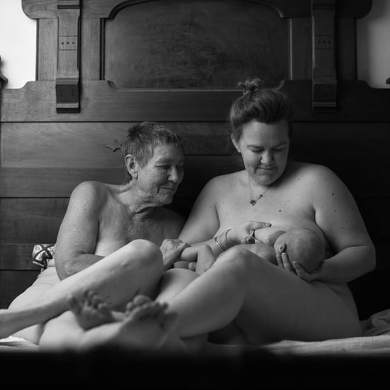 Three Generations of Women Breastfeeding Photo