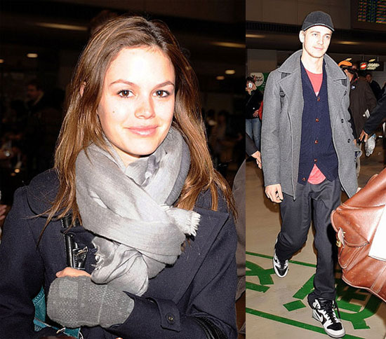 Rachel Bilson and Hayden Christensen Arrive in Tokyo Ahead of Promoting Jumper Rachel Bilson and Hayden Christensen Arrive in Tokyo Ahead of Promoting Jumper