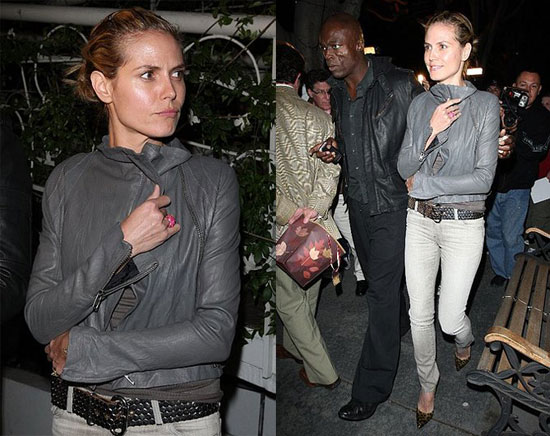 Heidi and Seal Make a Night of It Heidi and Seal Make a Night of It
