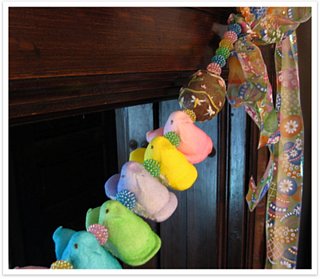 Yummy Link: Peep Garland Yummy Link: Peep Garland