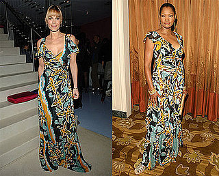 Garcelle Beauvais Nilon and Molly Sims in Diane von Furstenberg Print Maxi Dress Garcelle Beauvais Nilon and Molly Sims in Diane von Furstenberg Print Maxi Dress