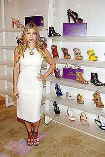 Behind the Seams: Fergie's Shoe Debut in Vegas Behind the Seams: Fergie's Shoe Debut in Vegas