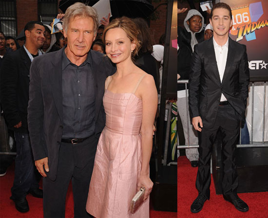 Photos of Shia LaBeouf and Harrison Ford At NYC Indiana Jones Premiere Photos of Shia LaBeouf and Harrison Ford At NYC Indiana Jones Premiere