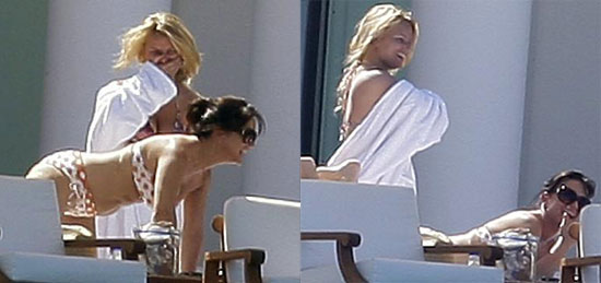 Jessica Simpson in a Bikini in Cabo, Dancing on the Cover of People with Tony Romo at Ashlee's Wedding Jessica Simpson in a Bikini in Cabo, Dancing on the Cover of People with Tony Romo at Ashlee's Wedding
