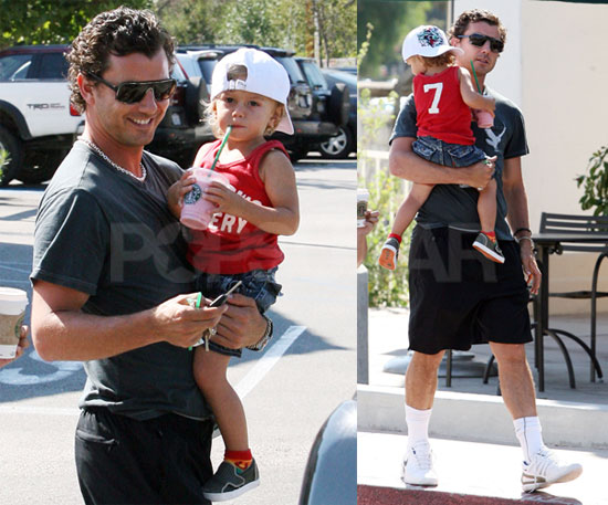 Photos of Celebrity Baby Kingston Rossdale With Dad Gavin Rossdale Photos of Celebrity Baby Kingston Rossdale With Dad Gavin Rossdale