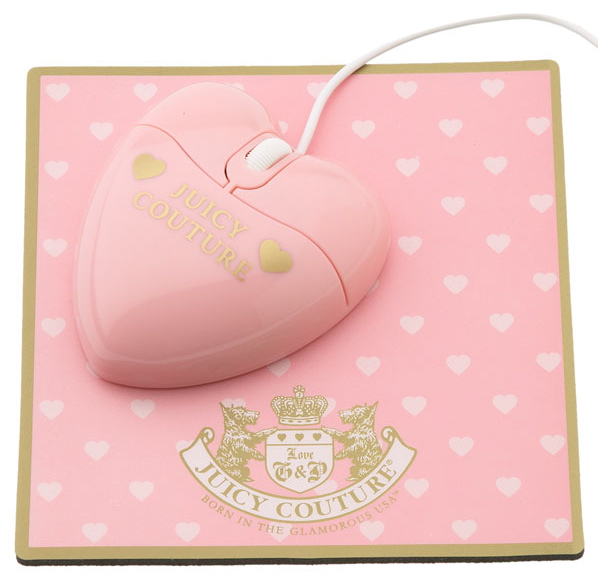 Juicy Couture Mouse and Mouse Pad Set Love It or Leave It? POPSUGAR Tech