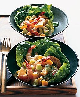 Monday's Leftovers: Shrimp, Cucumber, and Mango Salad Monday's Leftovers: Shrimp, Cucumber, and Mango Salad